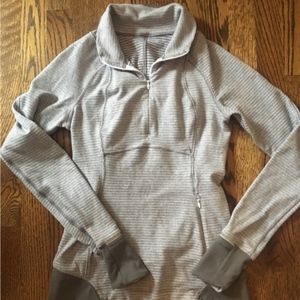 LAST CHANCE! Will donate 6.4. Lululemon quarter zip sweater/shirt